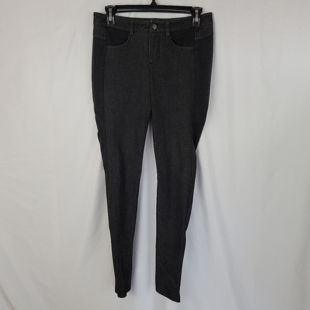 VINCE 2-Tone Gray Japan Cotton Stretch Jeggings